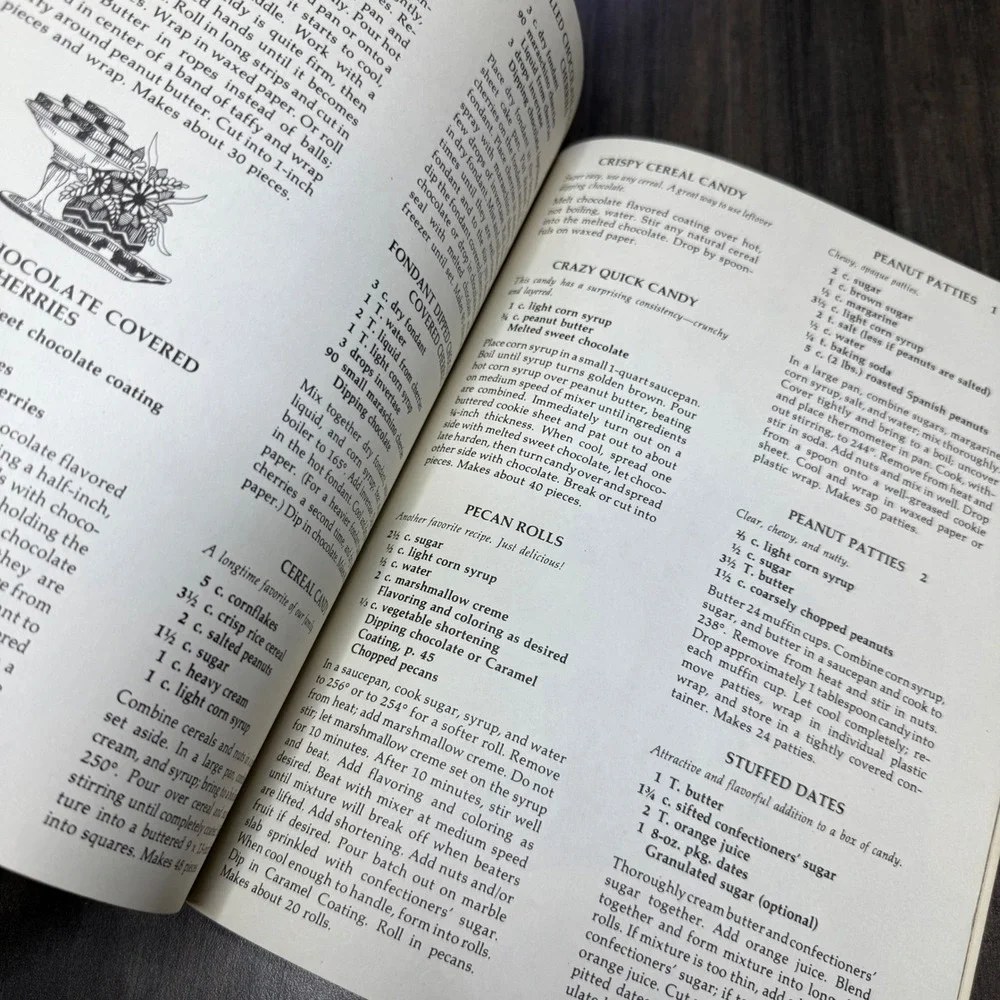 Ideals Candy Cookbook‎ by Mildred Brand Homemade Sweets Recipes